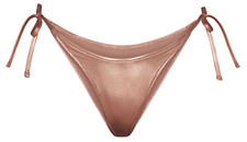 Skims Bikini Bottoms Women's 4X Penny Copper Bronze Brown String Cheeky NEW
