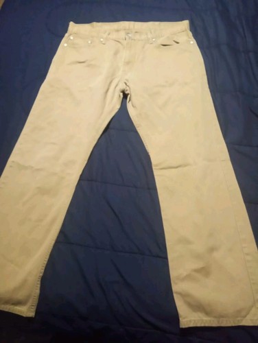 Levi’s 514 Men’s Size 38 X 32 Beige Jeans Straight Leg Tan Pants | eBay