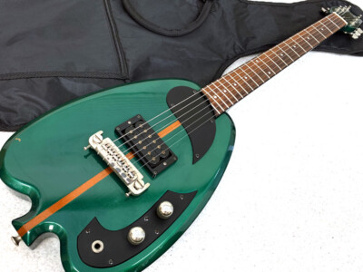 ギター H.S. Anderson Houston Apple guitar HS Anderson HS-AL Houston Green Electric Guitar Apple Guitar from