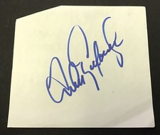 Andres Galarraga Signed Autographed Cut Signature Montreal Expos Baseball