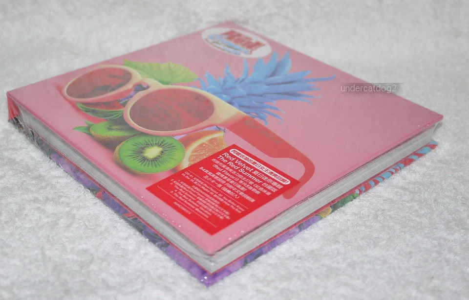 Red Velvet Mini Album The Red Summer 2017 Taiwan Ltd CD+DVD+Card - Image 4 of 4