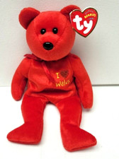 Ty Beanie Babies I Love Wales Bear Exclusive Rare 8.5 inch 20cm New MWMT