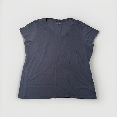 Mott And Bow T-shirt Womens Xl  V-neck Black 