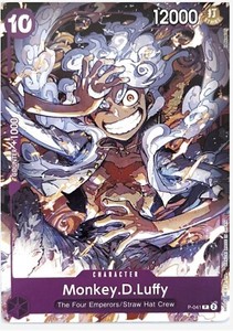 Gear 5 One Piece Card | eBay