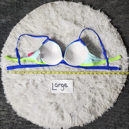 Xhilaration Push-up-Bikini-Set grün und blau Colorblock passendes Bikini - Bild 18 von 21