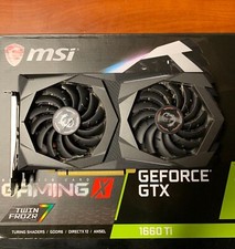 MSI GeForce GTX 1660 TI Gaming 6G 6GB GDDR6 Graphics Card -...