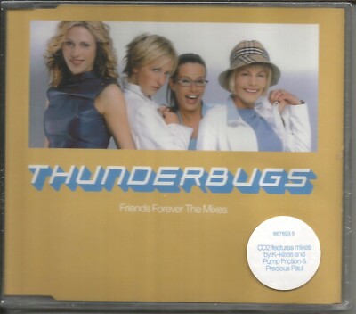 THUNDERBUGS Friends forever w/ 2 RARE MIXES K KLASS CD single SEALED USA seller