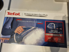 Tefal FV5874G0 NEW Steam Iron Ultraglide Anti-Scale Plus 2800w - Blue & Silver