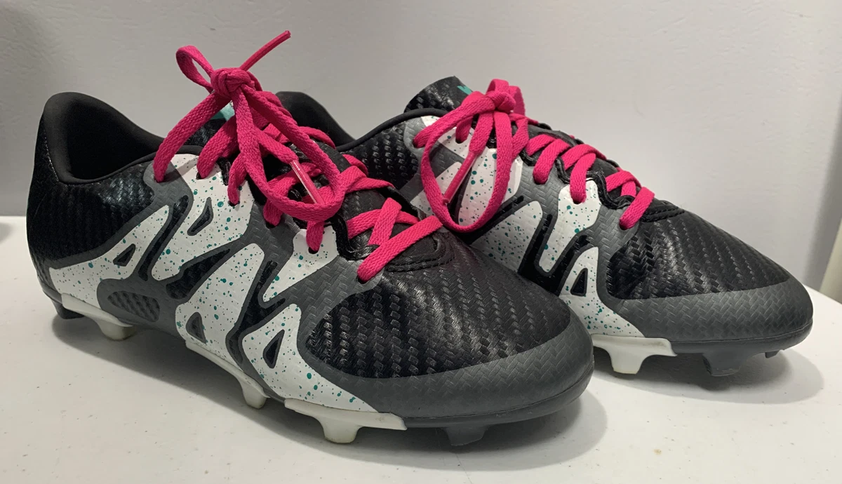 Adidas X 15.3 Youth Indoor Soccer Cleats Shoes S78179 Black Blue