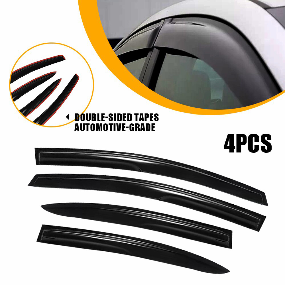 For 2012-2015 Honda Civic Sedan 4-Door Window Visor Rain Deflector Guard 8pc