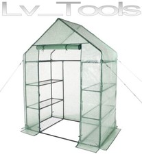 SERRA DA GIARDINO A CASETTA BALCONE TELO PIANTE FIORI 8PIANI 143X73X195cm