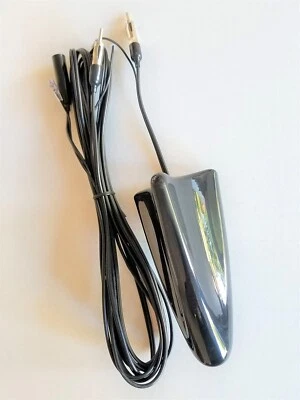 THE ELECTRONICS POWERHOUSE Shark Fin AM FM Amplified Marine Car Truck ATV Offroad Antenna Stereo Radio 12V