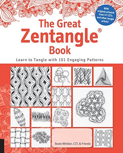 The Great Zentangle Book: Learn to Tangle with 101 Favorite Patterns - Image 4