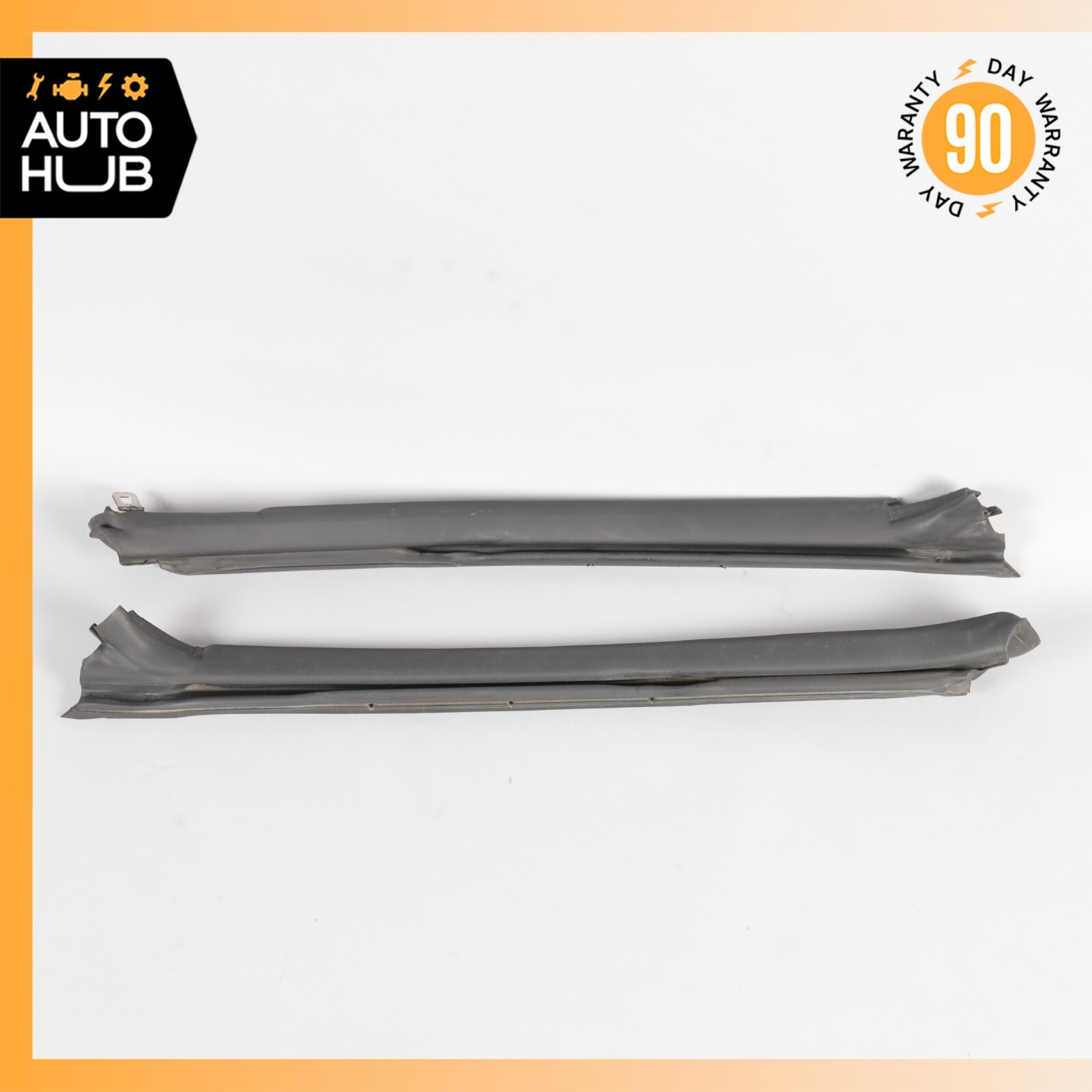 07-12 Bentley Continental GTC Left & Right A Pillar Weather Strip Gasket OEM 59k