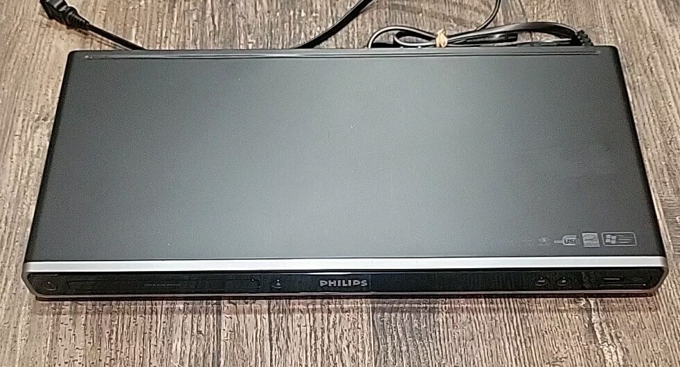 Philips DVP5992/37 HDMI DVD Player Black No Remote Tested Working-image