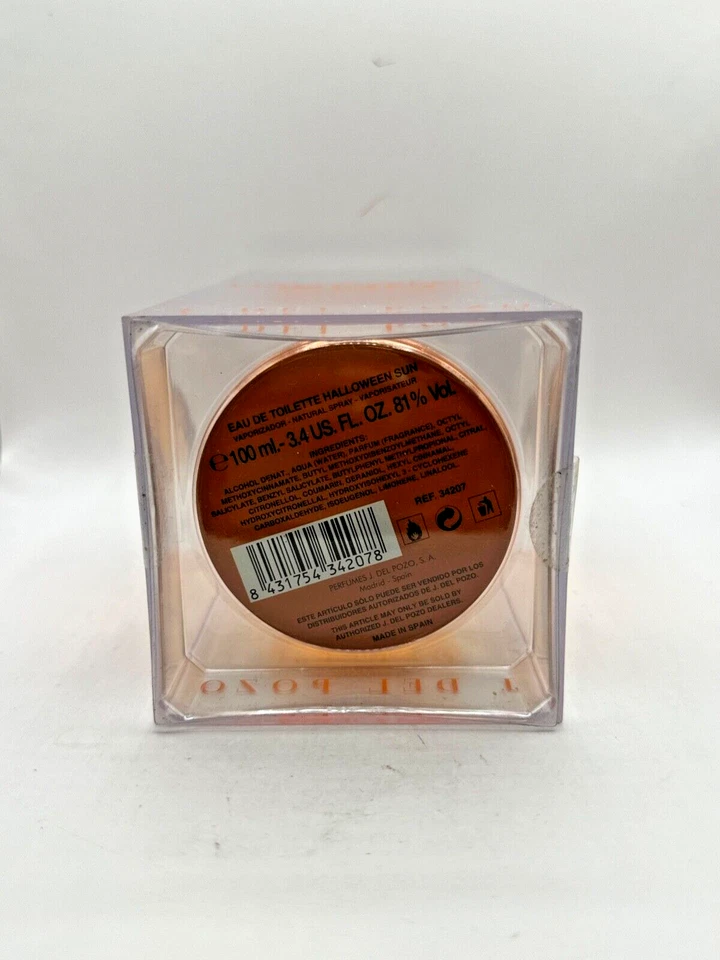 HALLOWEEN SUN J. DEL POZO 100 МЛ ТУАЛЕТНАЯ ВОДА СПРЕЙ (НОВЫЙ С КОРОБКОЙ) - Изображение 4 из 4