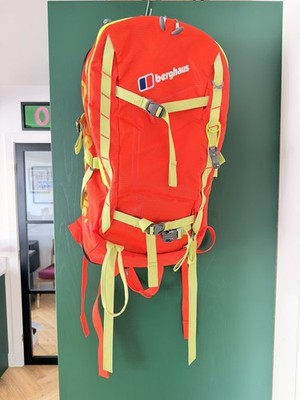 Berghaus Arête 25L Alpine Ski Tour Backpack Rucksack - Orange ABS Compatible