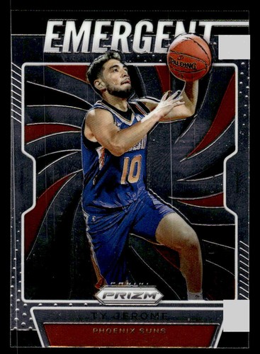 2019-20 Panini Prizm #30 Ty Jerome #30 Emergent Rookie Phoenix Suns - Picture 1 of 2