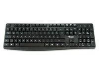 Equip Kabelgebundene Usb Tastatur - QWERTZ- Deutsch, Schwarz