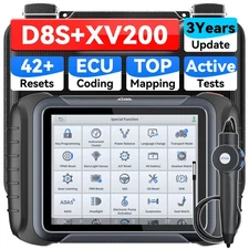 XTOOL D8S XV200 Bidirectional Scanner Full System Diagnostic Tool Key Programmer