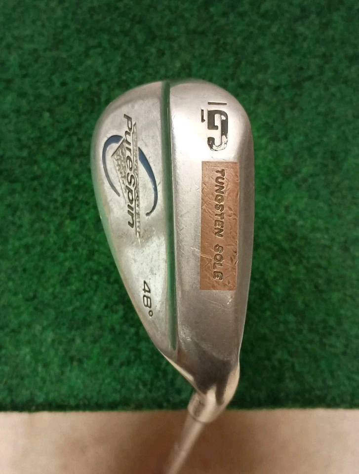 PureSpin Diamond Face 48° G1 Gap Wedge 35.75" Long Steel Right Handed + Cover - Image 3 of 4