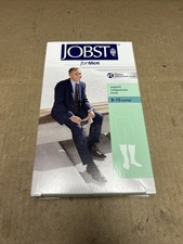 JOBST XL Men's Compression Socks 8-15 mmhg WHITE 1 Pair - Brand New