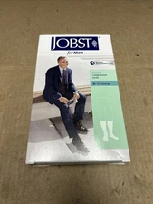 JOBST XL Men's Compression Socks 8-15 mmhg (WHITE) 1 Pair - Brand New