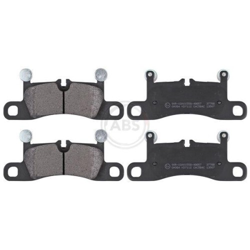 Kit plaquettes de frein A.B.S. 37788 de haute précision mécanique pour disques Porsche et VAG