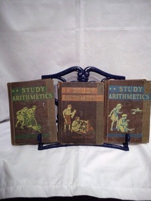 Set Of 3 Study Arithmetics Books