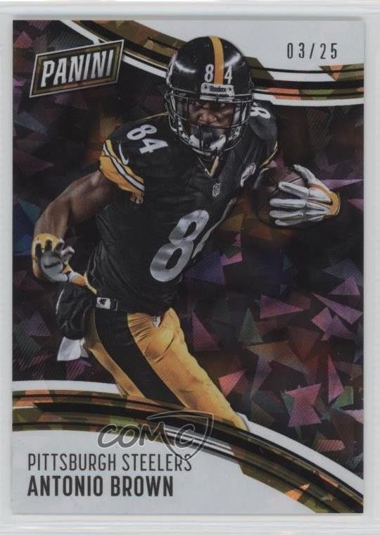 2016 Panini Day Cracked Ice 3/25 Antonio Brown #25 2r7