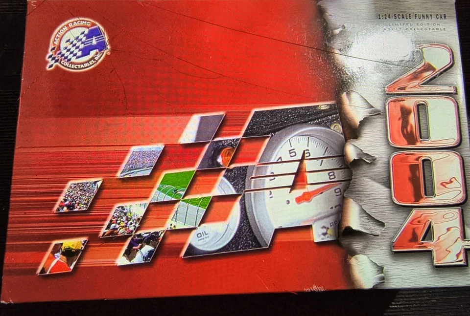 1.24scale Action CRUZ PEDREGON ADVANCE AUTO PARTS SANTANA 04 FIREBIRD FUNNY CAR - Image 4 of 4