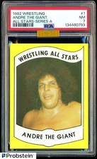 1982 Wrestling All Stars Series A #1 Andre The Giant RC PSA 7 MBA GOLD DIAMOND