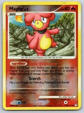 Magby Reverse Holo 88/123 Mysterious Treasures Common HP on eBay