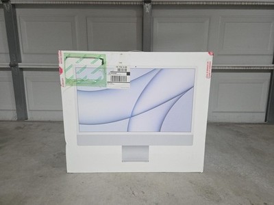Apple iMac 24-Inch M1 Chip 2021 Models (A2438) Silver EMPTY BOX ONLY