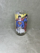 Superman The Movie ~ From Kal-el the Child to the Man of Steel 1978 Pepsi Glass.