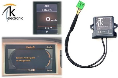 AUDI A6 4F C6 Bluetooth Musik streamen MMI3G|3G+ ab 2009 | Nachrüstpaket