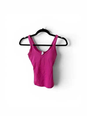 Lululemon Align Waist-Length Tank, Size 0, Sonic Pink