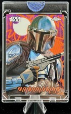 2025 Topps Chrome Star Wars The Mandalorian Galactic Grafitti Case Hit SP #GG-19