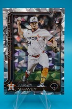 Logan VanWey 2025 Topps Update Diamante Rookie Astros