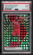 2019 Panini Mosaic FOTL Green Swirl Prizm 5/10 Justise Winslow PSA 9 MINT 0z5u