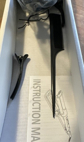 3 Barrel Hair Crimper Iron Professional Curling Wand 0.6 Inch Ceramic Fast.NEW - Picture 14 of 15