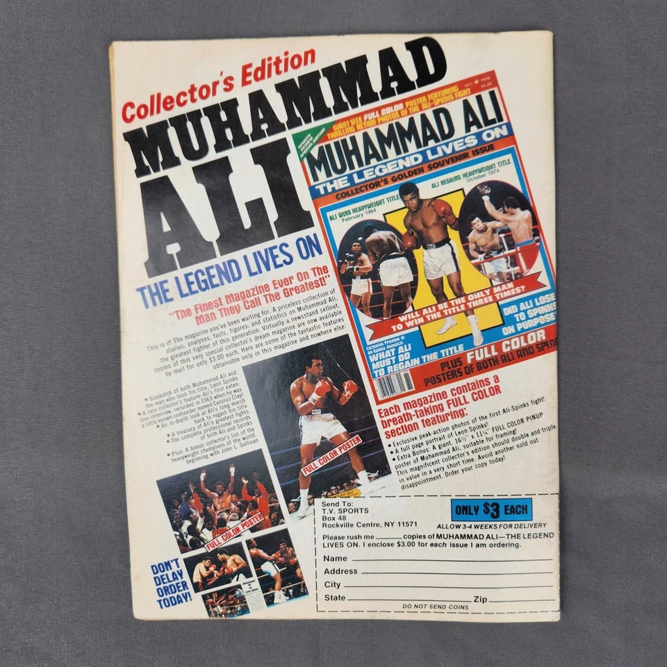 Vintage The Wrestler Magazine November 1978 Ric Flair Ernie Ladd Andre The Giant - Image 3 of 4