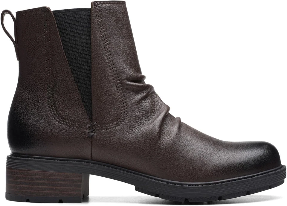 Bota Clarks para mujer Hearth Rose media pantorrilla  Foto 3 de 4