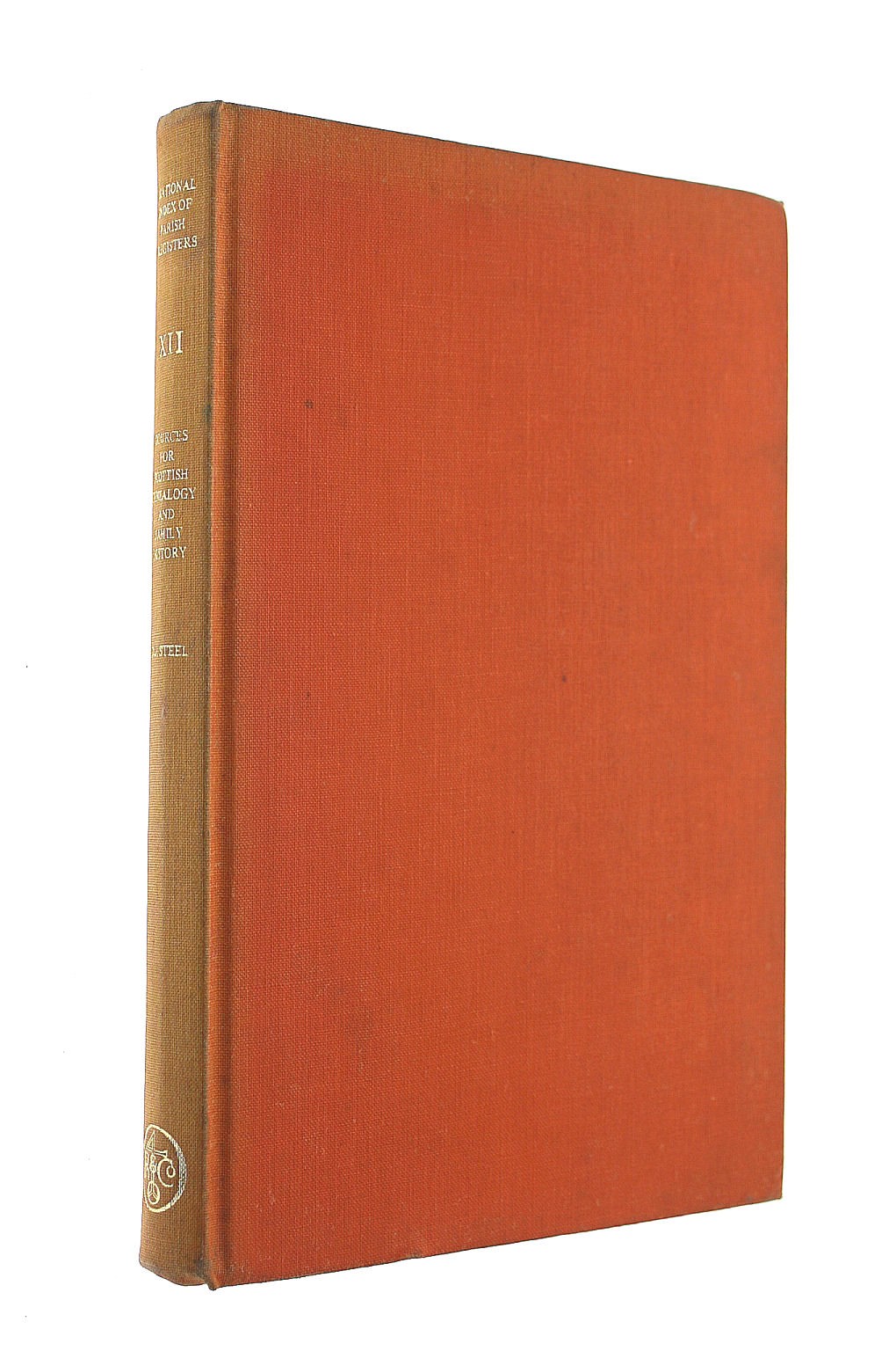 Sources for Scottish Genealogy and Family History by D J Steel