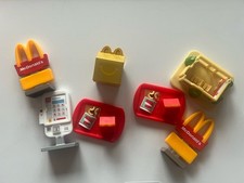 Lil McDonald  s Happy Meal Mini Toys Food Lot of 7 - 2025