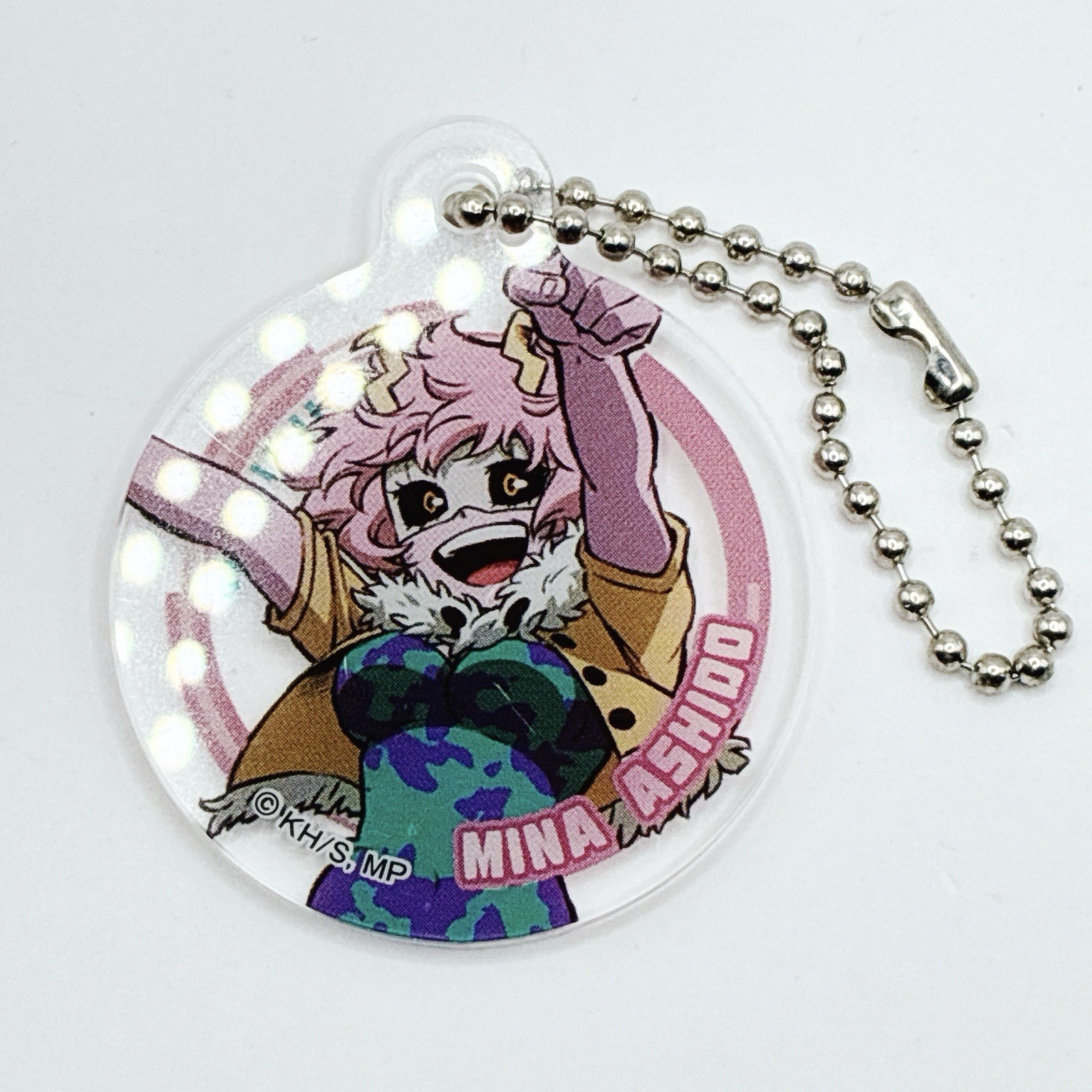 Mina Ashido My Hero Academia Circle Acrílico Llavero Anime Jump Manga Japón