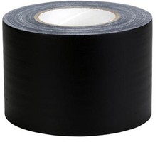 American DJ GT4B Black 4" Gaffers Tape Professional Grade 60Yd. Roll Easy Peel