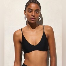 J. Crew Lana Bikini Top in Classic Sculpt, Si...