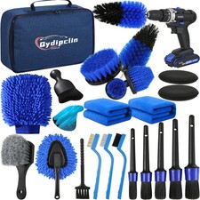 23Pcs Car Detailing Kit, Car Detailing Brush Set, Car Wash Cleaning Kit, Car ...