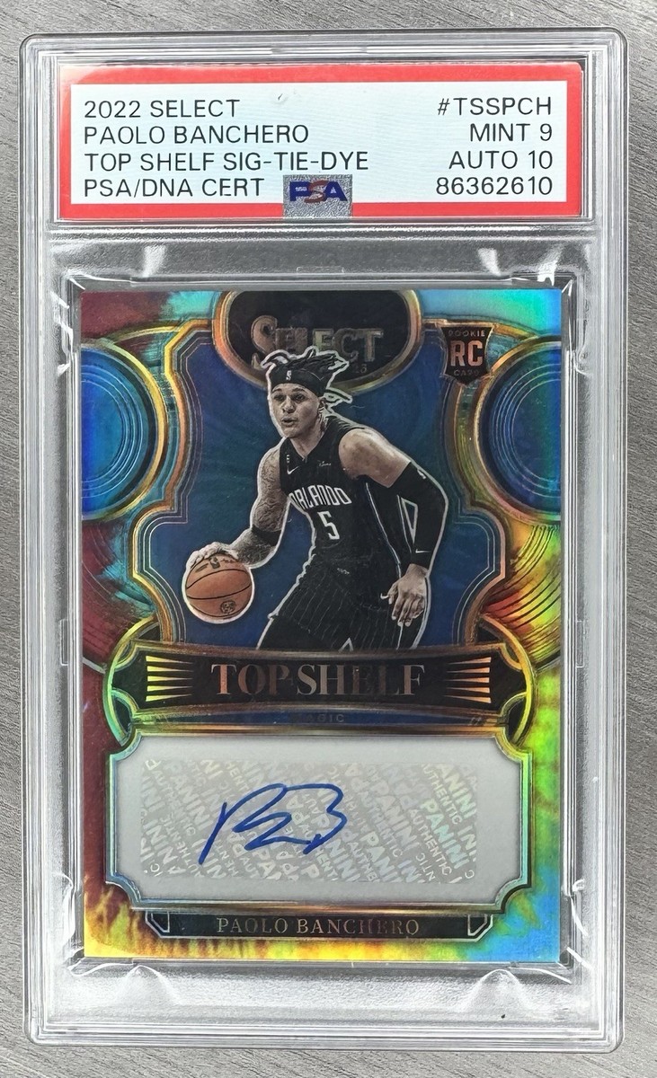 2022-23 Panini Select - Top Shelf Signatures Paolo Banchero #TSS